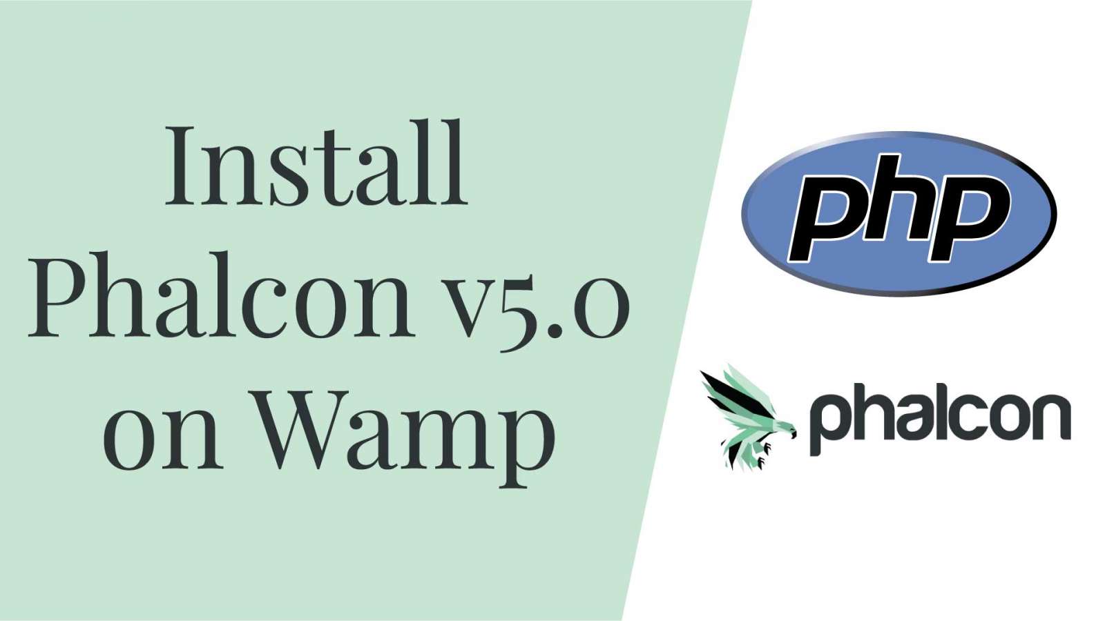 How to install and setup development environment Phalcon v5.0.0RC4 on Windows with Wampserver